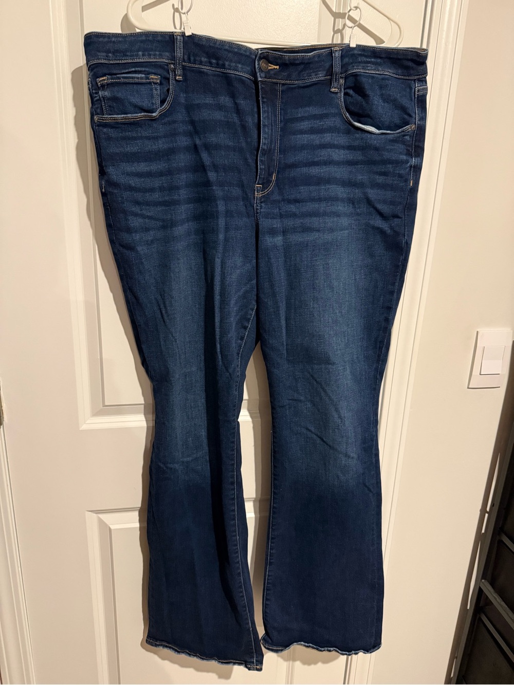American Eagle Outfitters Dark Blue Flare Jeans